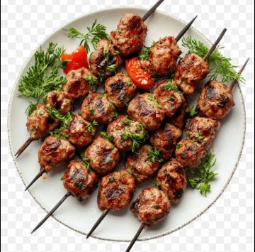 Tandoori Kebab Platter with breads at OLANTIC 8 CAFE Sector 83 Gurgaon